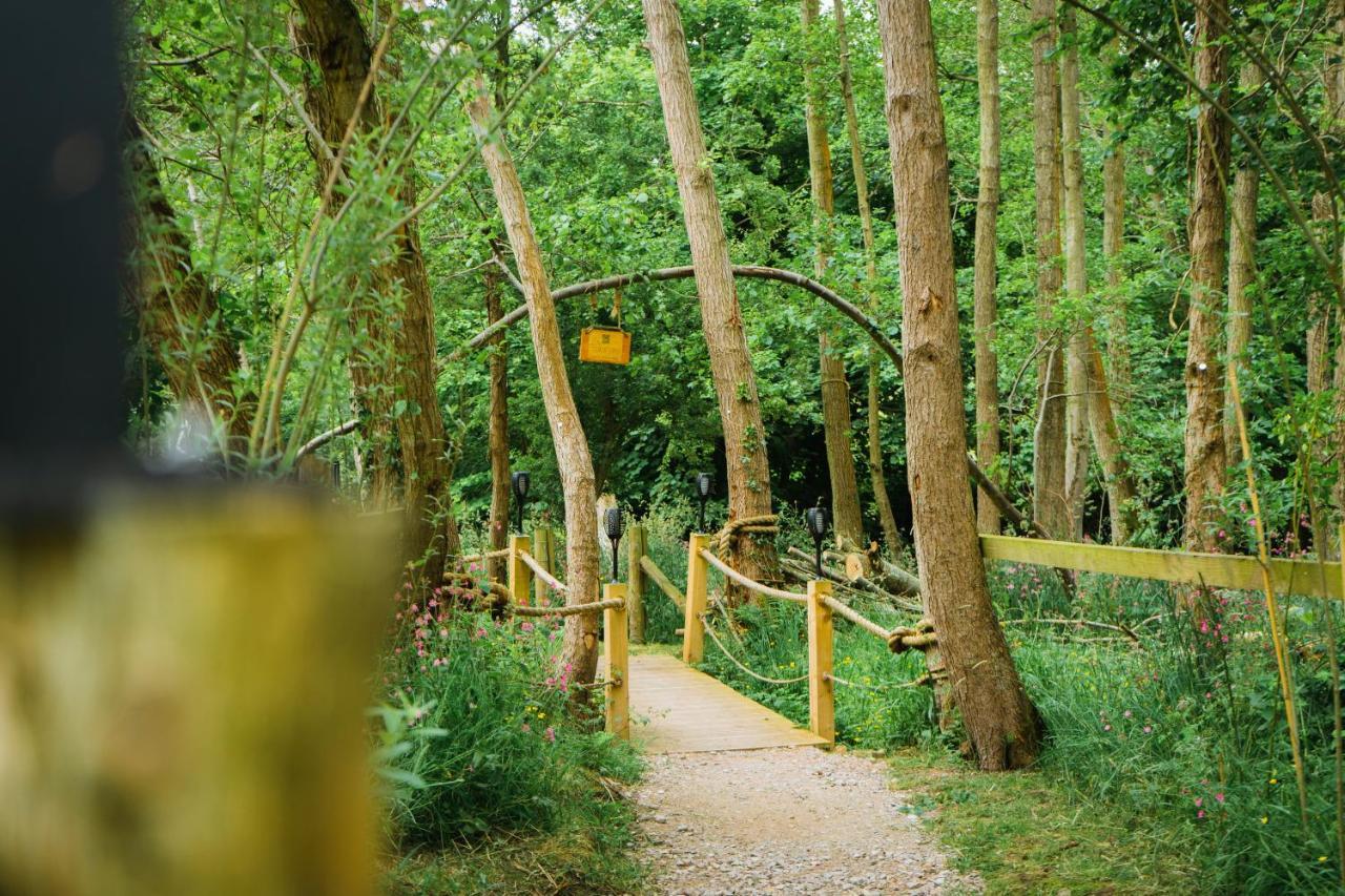 Emlyn'S Coppice - Luxury Woodland Glamping Villa โฮลีเวล ภายนอก รูปภาพ